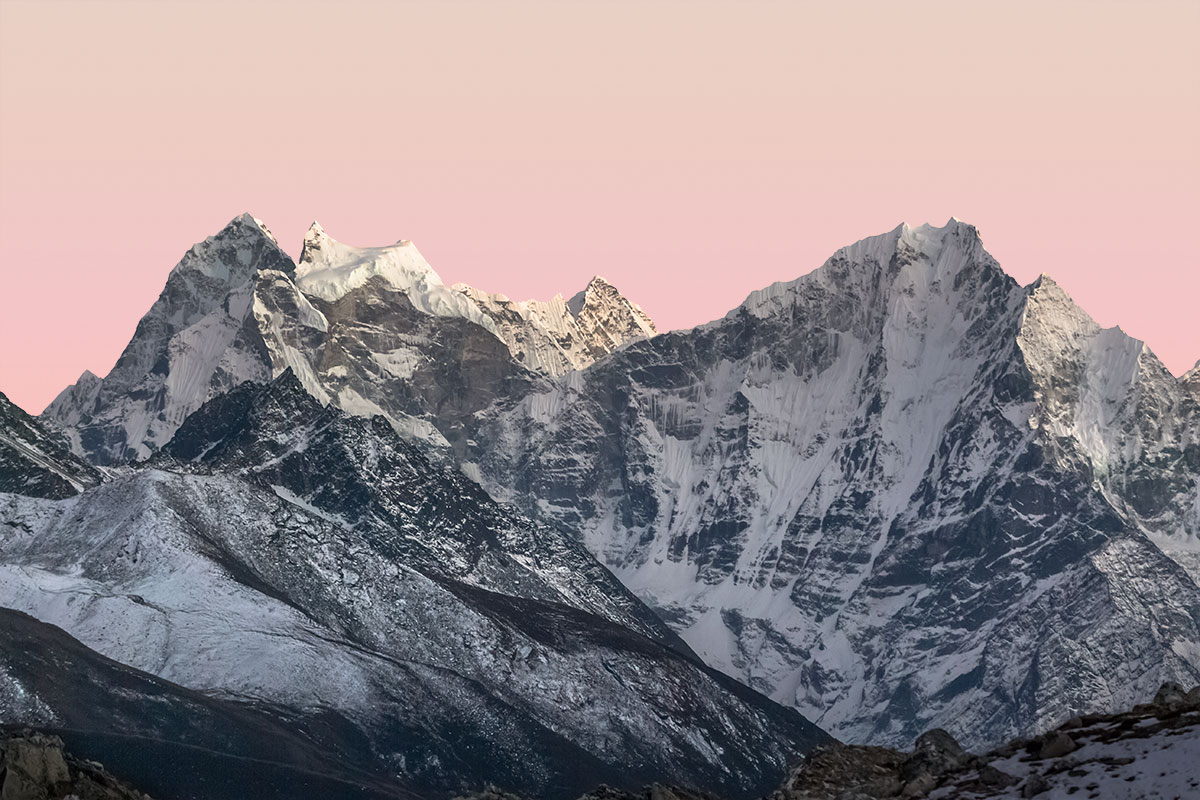 Alpine Glow, Nepal 2015